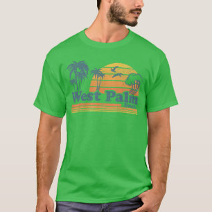 T-shirt Plage de West Palm Floride Vacances de printemps v