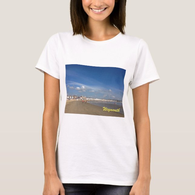 T-shirt Plage de Weymouth (Devant)