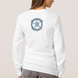 T-shirt Plage d'île d'océan