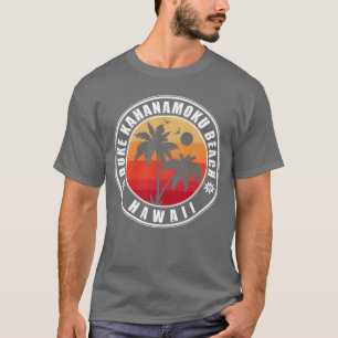 T-shirt Plage Duke Kahanamoku Hi Rétro Palmiers Garçon 80s