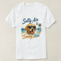 Plage Golden Retriever | Air salé Sableux