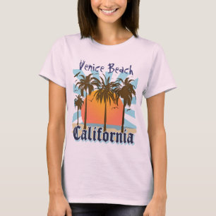 T-shirt Plage la Californie de Venise