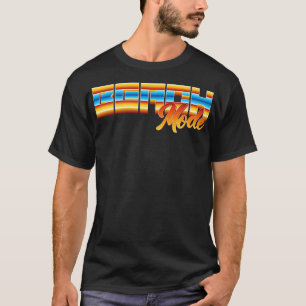 T-shirt Plage Mode Rétro 80s Neon