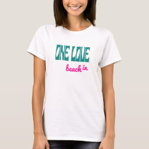 T-shirt Plage One Love