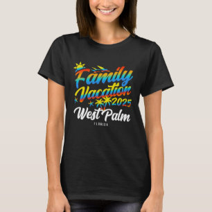 T-shirt Plage Ouest de Palm Beach en Floride pour vacances