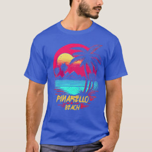 T-shirt Plage Retrowave Plage Pinarello