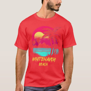 T-shirt Plage Retrowave Whitehaven