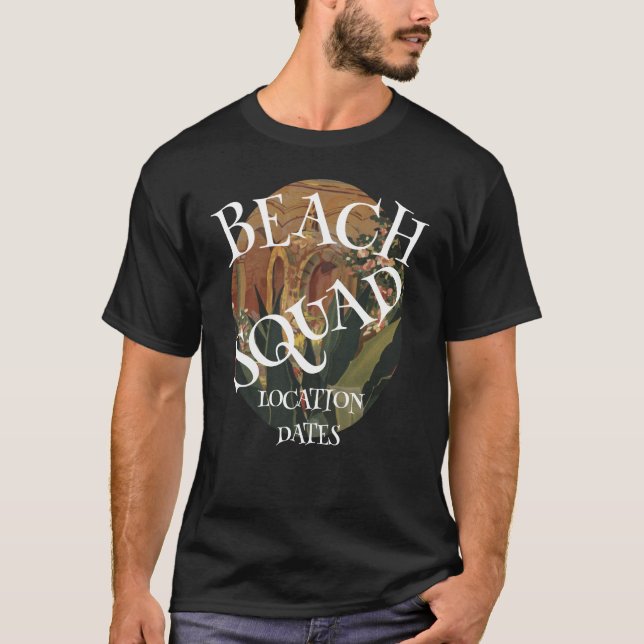 T-SHIRT PLAGE SQUAD 2035 2036 2037 2038 2039 2040 2041 (Devant)