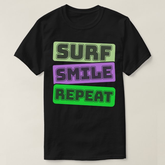 T-shirt Plage Surf Kitesurf Wakeboard Surfer 17 (Design devant)