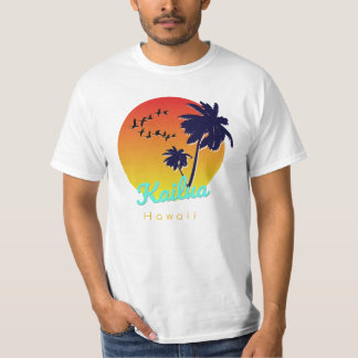 T-shirt Plage surfante de Kailua Hawaï