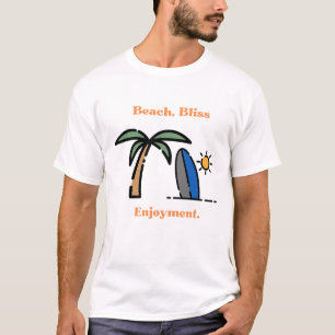 T-shirt Plage Vacances Voyage T Design Chemise
