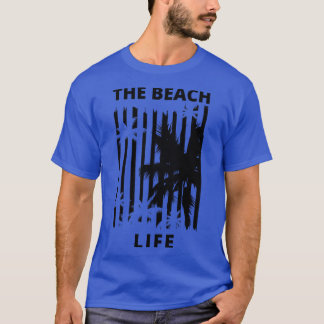 T-shirt Plage Vie Été Plaisirs Plaisir Été Plage