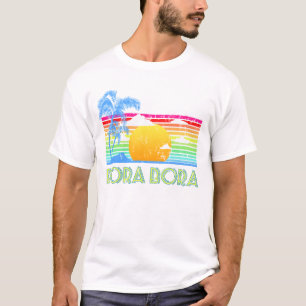 T-shirt Plage Vintage de Bora Bora