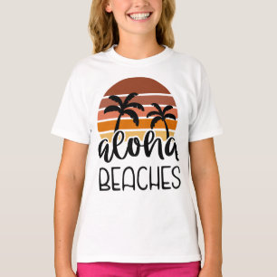 T-shirt Plages Aloha 