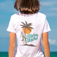 Plages d'Aloha Hula Girl Hawaii Hawaii Retro Hawai