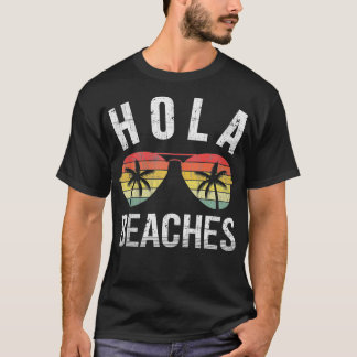 T-shirt Plages de Hola Funny Beach Vacances Été 2