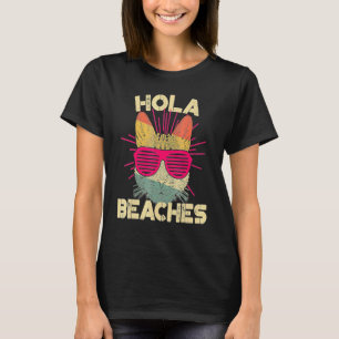 T-shirt Plages Hola Tenue de plage de vacances vintage