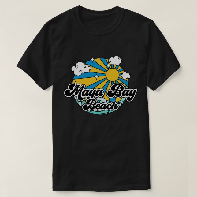 T-shirt Plages Maya Bay Beach (Design devant)