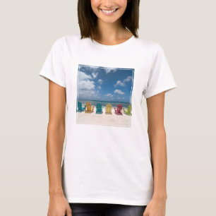 T-shirt Plages tropicales Palm Beach, Aruba