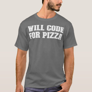 T-shirt Plaisanter Drôle Papa, Va Code Pour La Pizza