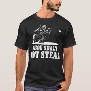 T-shirt Plaisanterie de baseball Tu N'As Pas Volé