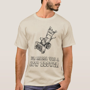T-shirt Plaisanterie de robot de mamans de Yo -
