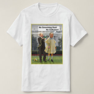 T-shirt Plaisanterie drôle d'arme à feu de smocks de