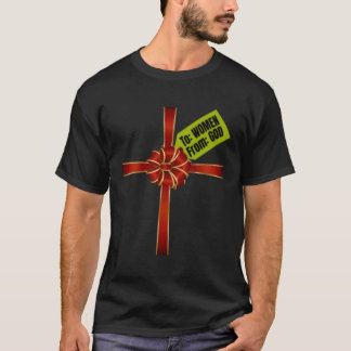 T-shirt Plaisanterie Enveloppé Dieu À