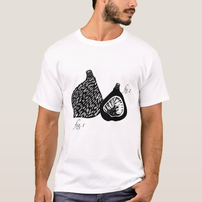 T-shirt Plaisanterie scientifique botanique (Devant)