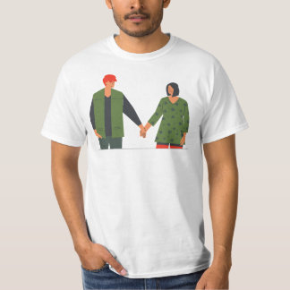 T-shirt Plaisirs simples main