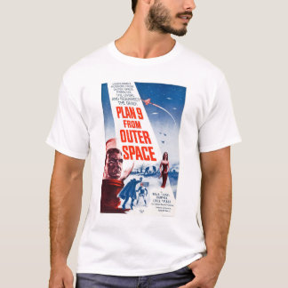 T-shirt Plan 9 d'espace extra-atmosphérique