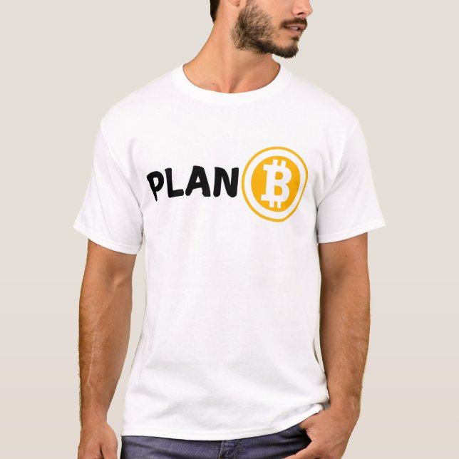 T-shirt Plan B Bitcoin (Devant)