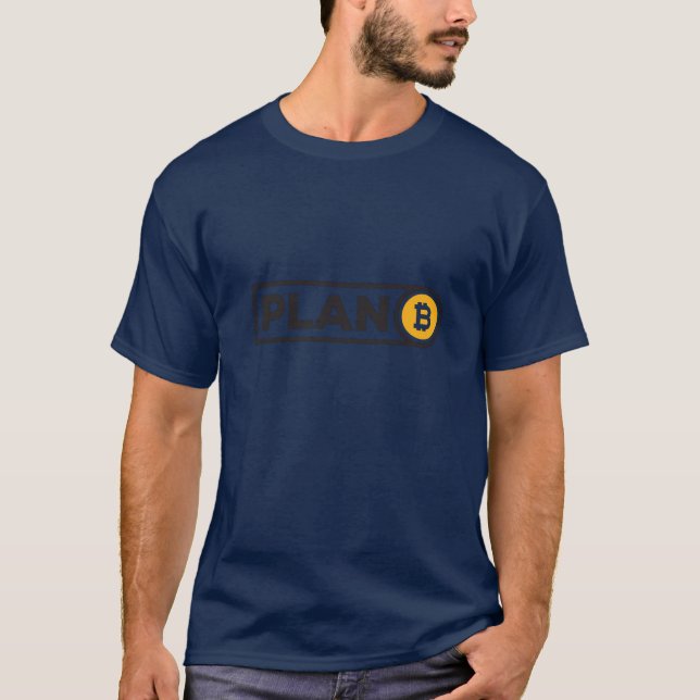 T-shirt Plan Bitcoin (Devant)