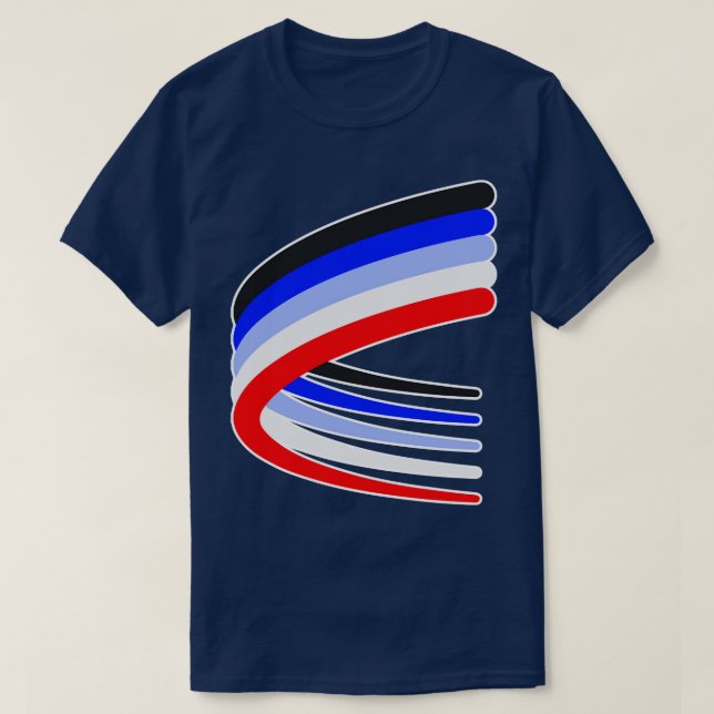 T-shirt Plan blanc de l'aérodrome (Design devant)