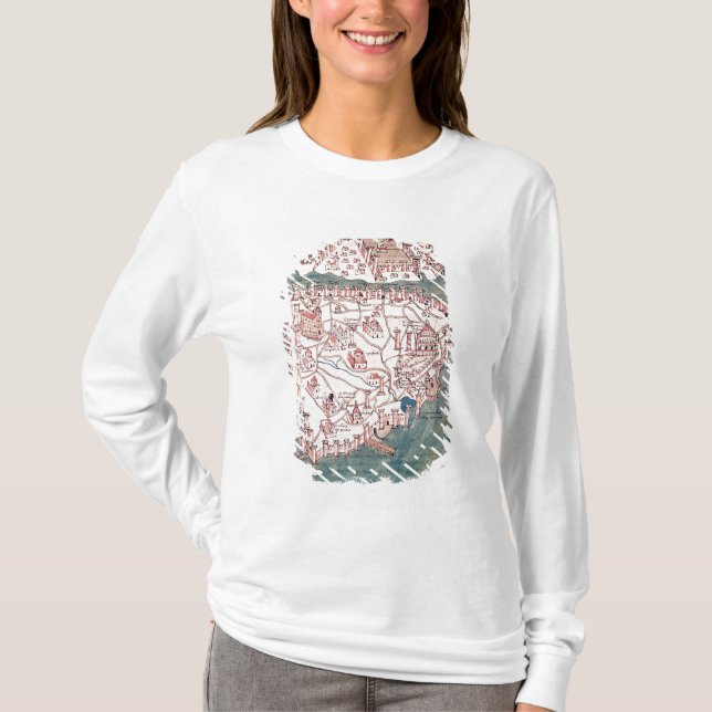 T-shirt Plan de Constantinople (Devant)