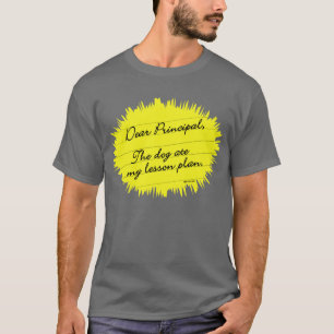 T-shirt Plan de cours