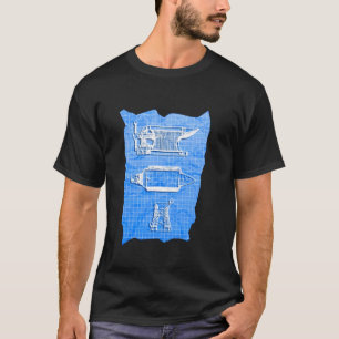 T-shirt Plan de l'enclume - Forge de forgeron Métallurgist