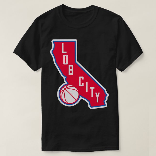 T-shirt Plan de l'État de basket-ball de Lob City (Design devant)