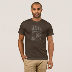 T-shirt Plan fusée Vostok - URSS
