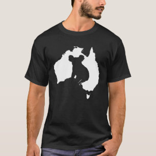 T-shirt Plan Koala Silhouette - Ours Koala australien