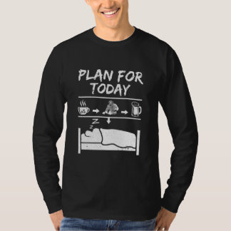 T-shirt Plan Pour Aujourd'Hui Welder Coffee Welder Beer We