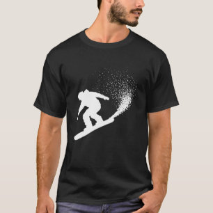 T-shirt Planche à neige Snowboardeur Snowboarding