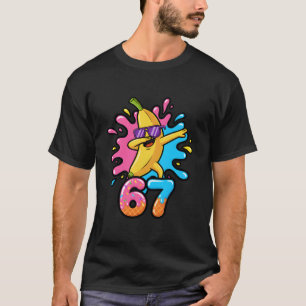 T-shirt Planche à roulettes Banane Drôle 67 Enfants 67 Jou