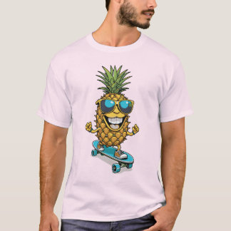 T-shirt planche à roulettes cool