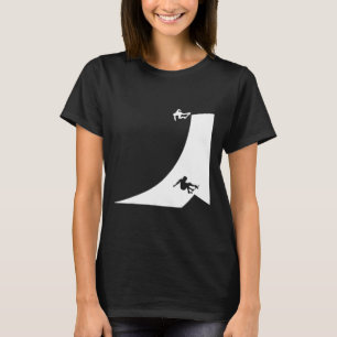 T-shirt Planche à roulettes Planche Skateuse Skateur Ol