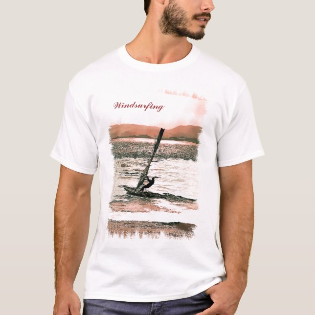 T-SHIRT PLANCHE À VOILE (Devant)