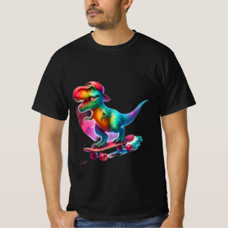 T-shirt Planche à voile Dinosaur