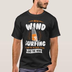 T-shirt Planche À Voile Et Base De Planche À Voile