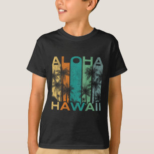T-shirt Planche de surf vintage Aloha Hawaii
