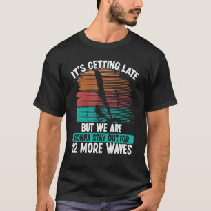 T-shirt Planche de Windsurf 12 vagues plus Vent Windsurfer